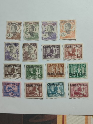 Timbres indochine - timbres,