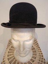 SUPERBE CHAPEAU MELON NOIR