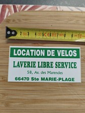 AUTOCOLLANT LOCATION VELO ET