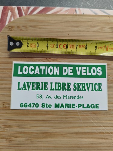 Autocollant location velo - autocollant,