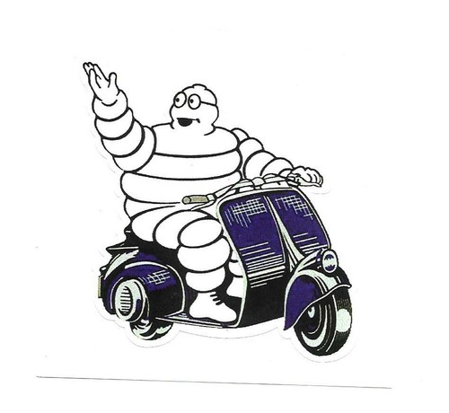 Rare autocollant michelin - autocollant,