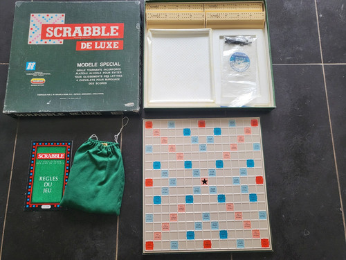 Ancien scrabble luxe - de,