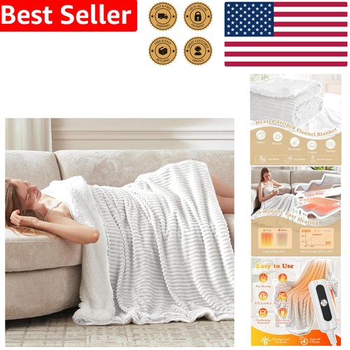 Cozy sherpa heated throw - cozy,
