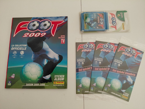 Album foot 2009 panini - album,