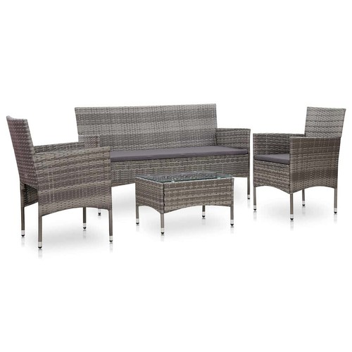 Salon jardin pcs avec - de, 4