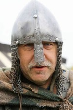 Casque Viking Barbute en acier