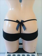 STRING / CULOTTE SEXY FEMME TAILLE UNIQUE COULEUR NOIR