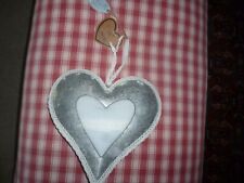 grand coeur metal tissus vichy