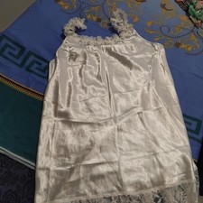 nuisette dentelle, blanc taille 2xl