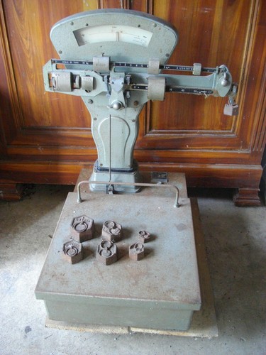 Ancienne balance bascule - balance,