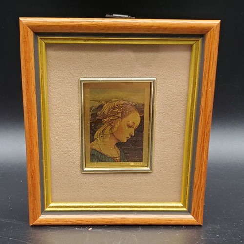 Vintage framed mini portrait - vintage,