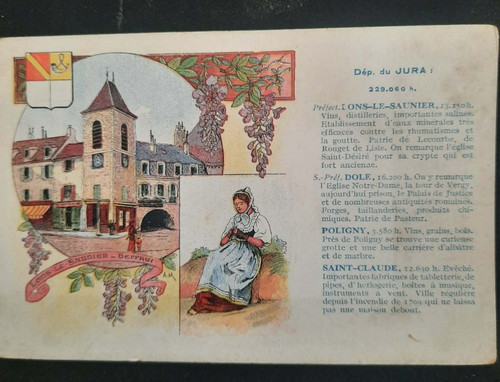 Cpa departement du jura - le,