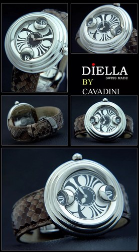Montre designer cavadini - montre,