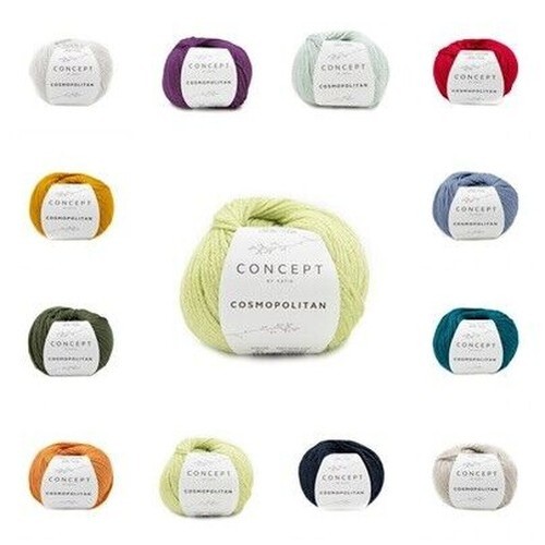 Laine katia cosmopolitan 50g - katia,