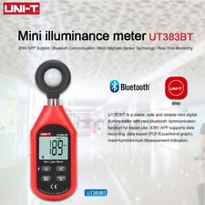 UNI-T UT383BT LUXMÈTRE LUMINOMÈTRE PHOTOMÈTRE BLUETOOTH NUMÉRIQUE PORTABLE CE 