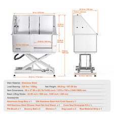 Baignoire Toilettage Chien