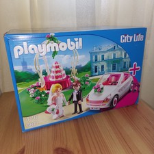 Playmobil City Life 6871: Starter Set Couple De Mariés Avec Voiture/ Complet