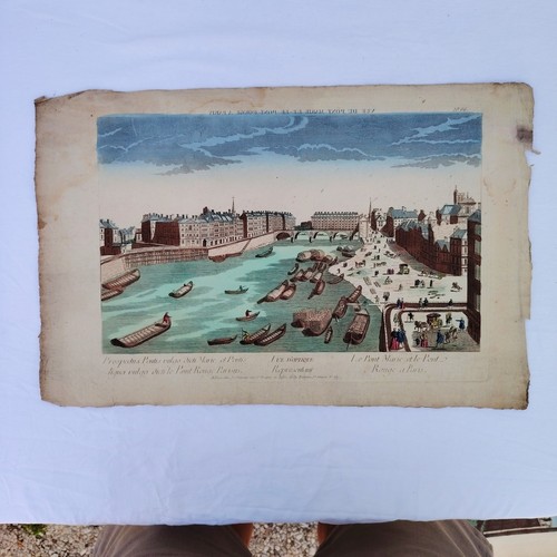 Ancienne vue optique pont - d'optique,
