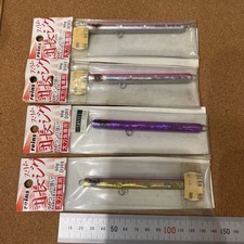 Ensemble de 4 rênes J-6 Reins Danchou Jig Slim 80 g. Pour bateau offshore à...