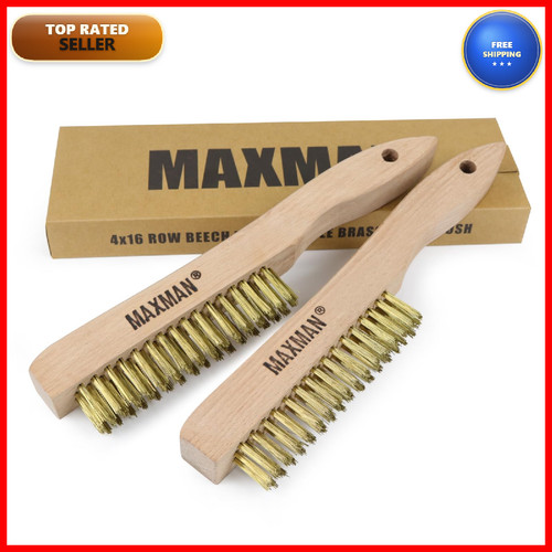 Maxman brass brush - brush, heavy
