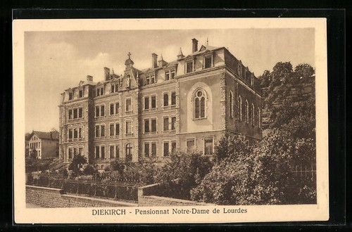 Cpa diekirch pensionnat - diekirch,,