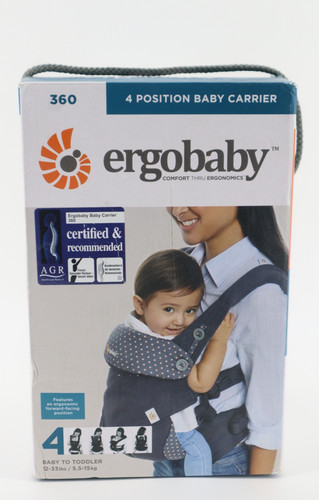 Ergobaby 360 dusty - ergobaby, blue