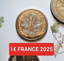 Pièce 1 Euro FRANCE 2025 - Scellé Issue du Coffret BU Fdc  Uncirculated 