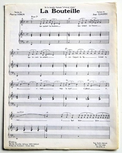 Partition sheet music jean - sheet,