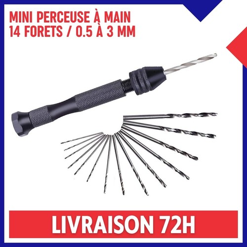 Mini perceuse main avec - mini,