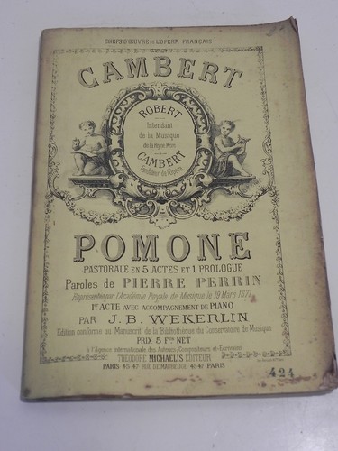 Cambert robert pomone - robert,