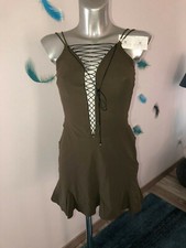 luxueuse robe de plage kaki VANNINA VESPERINI taille S (38 fr) valeur 170€ 