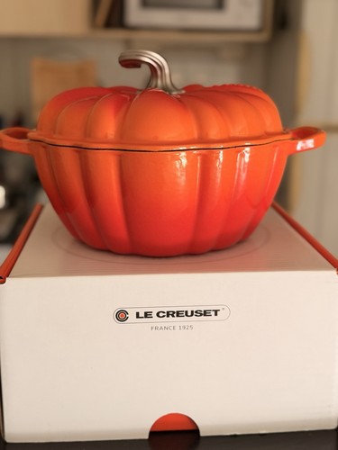 Cocotte citrouille fonte - cocotte,