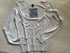 NAPAPIJRI: SUPERBE PULL COTON TAILLE XS NEUF, COULEUR SABLE