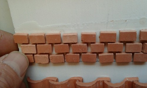 150 brique 7x10mm - brique, terre
