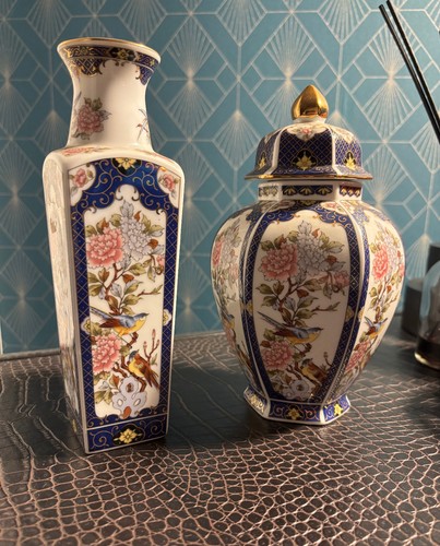 Ensemble pot vase - de, +