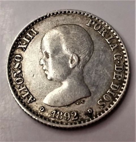 Espagne centimos 1892 - espagne,