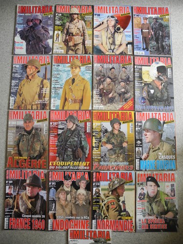 Lot revues armes militaria - revues,