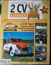 FASCICULE 13 CITROEN 2CV SPOT 1976