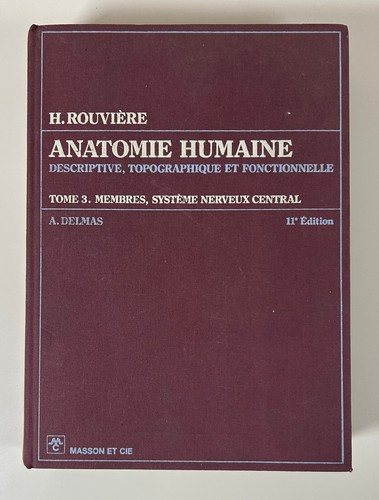 Rouvière anatomie humaine - h., rouvière: