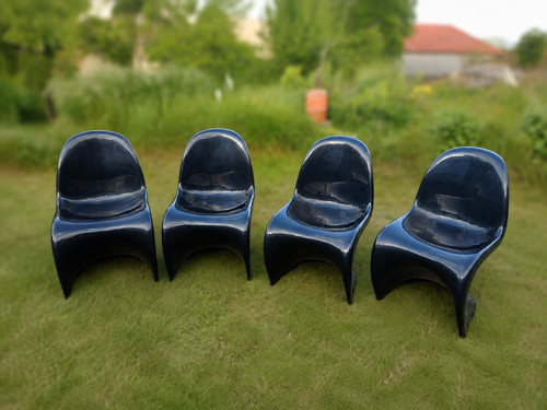 Chaises panton vintage - chaises,