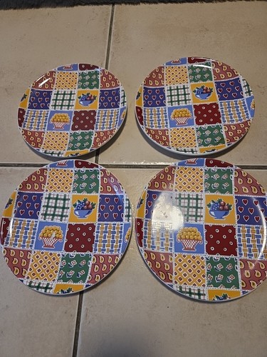 Lot assiettes dessert - 4,