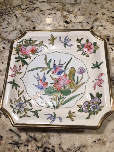 Vintage white porcelain dish - vintage,