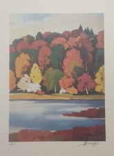 Michel LESCOFFIT Lithographie Numéroté Et Signé