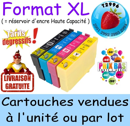 Cartouches encre compatibles - d'encre,