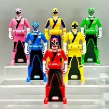 Power Rangers Samurai Shinkenger Ranger Key Set of 6 Bandai Japan Super Sentai
