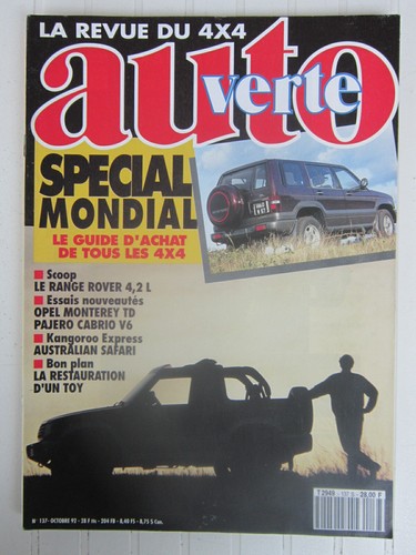 Auto verte 4x4 137 range - , /range
