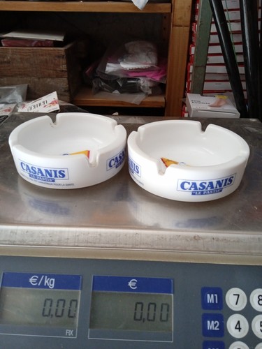 Paire cendrier casanis en - cendrier, "casanis"