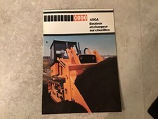 CASE 450A bouteur chargeur chenilles publicité documentation brochure d époque