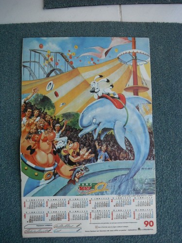 Calendrier oller 1990 - calendrier,
