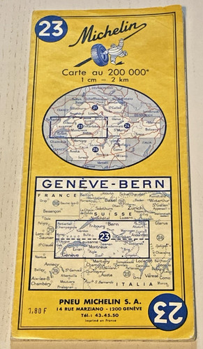 Carte michelin - carte,